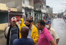 Prefeitura coloca toda a estrutura humana e de maquinário para amenizar impactos da chuva em Santo Antônio de Jesus