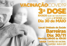 Secretaria de Saúde divulga calendário de vacinação em JAGUARIPE