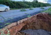 Rodovia federal é interditada após erosão em Vale do Jiquiriçá