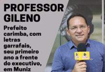 Professor Gileno, prefeito de Muniz Ferreira, elanca realizações e deseja boas festas aos munícipes