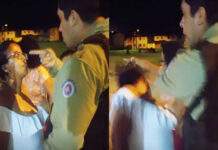 Vídeo mostra policial apontando dedo e dando tapa no rosto de mulher em Porto Seguro