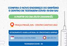 SAJ: Devido ao aumento no número de casos de síndrome gripal e COVID-19, a SMS realocará Gripário e Centro de Testagem