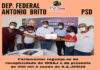 Deputado Federal Antonio Brito regozija-se da receptividade do IDSAJ e dá presente de 500 mil à saúde de Santo Antonio de Jesus