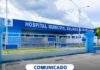COMUNICADO: suspensas as visitas ao Hospital Municipal, em face do aumento de casos de Covid-19: SALINAS DA MARGARIDA