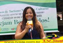 MARIVALDA DA SILVA, Vice-prefeita de Candeias, tece considerações sobre Fórum de Turismo Náutico Cultural,realizado em Caboto