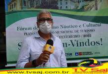 DIVALDO BORGES, Diretor de Regulação e Certificações de Serviços Turísticos-SETUR-BA, fala sobre Fórum de Turismo Náutico Cultural, em CANDEIAS