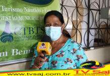 CÂNDIDA XAVIER, Diretora de Comunicação da CTBTS, fala sobre Fórum de Turismo Náutico Cultural, em CANDEIAS