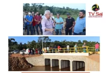 JAGUARIPE: Gestão Arandas/Negão entregou ponte, no Macaco, construída com recursos próprios do município