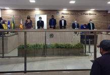 Prefeito Genival Deolino participou, nesta terça-feira (15), de sessão na Câmara Municipal de Vereadores