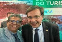 Carlos Silveira, presidente da CTBTS, participou de cerimônia com Ministro do Turismo, Gilson Machado: Brasília