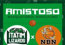 Seleção de basquete de Nazaré faz amistoso contra seleção de Itatim, neste domingo