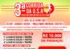 3a. Corrida da USA, dia 05 de junho, com percurso de 5 km, oferece premiação deR$ 10.000,00: SAJ