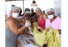 Prefeitura de Muniz Ferreira distribui 14 toneladas de alimentos (8 de peixes e 06 de arroz) à população, nessa semana santa