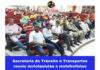 Secretaria de Trânsito e Transportes reuniu mototaxistas e motofretistas para apresentar anteprojeto de lei sobre regulamentação da categoria