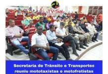 Secretaria de Trânsito e Transportes reuniu mototaxistas e motofretistas para apresentar anteprojeto de lei sobre regulamentação da categoria