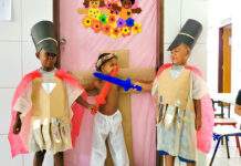 Creche Criança Feliz promoveu teatro infantil sobre páscoa: SALINAS DA MARGARIDA