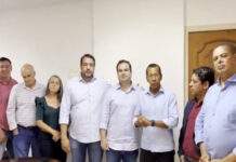 Prefeito Genival, DEP Alan Sanches, Ditinho e vereadores firmaram parceria com Cacá Leão e com o PP