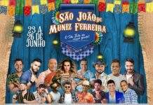 Grade de atrações do São João contempla sede e comunidades, em MUNIZ FERREIRA