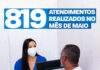 SAJ: Superintendência de Atendimento Municipal (SAM) realizou 819 atendimentos no mês de maio