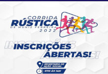 Corrida rústica 2022, dia 31 de julho, em Muniz Ferreira: inscrições abertas