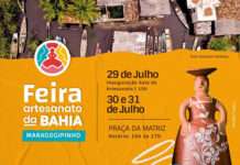 Feira do artesanato, em Maragojipinho, com ampla programação, nos dias 29 a 31 de julho: ARATUÍPE