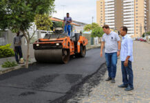 Prefeitura dá início a obras de pavimentação asfáltica em diversas ruas de Santo Antônio de Jesus