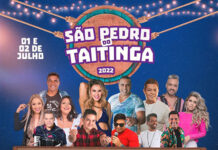Muniz Ferreira estende festividades juninas com o São Pedro no Taitinga, dias 01 e 02/07