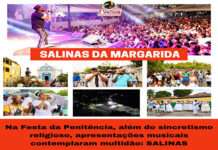 Na Festa da Penitência, além do sincretismo religioso, apresentações musicais contemplaram multidão:SALINAS