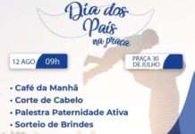 Prefeitura promove “Dia dos Pais na Praça”, em Muniz Ferreira