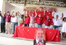 Robinson Almeida e Zé Neto reuniram-se, nesse domingo, 31, com lideranças, em S.A. JESUS