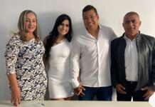 Clara, filha do ex-prefeito de Muniz Ferreira, Wellington Vieira, contraiu núpcias nessa quinta