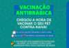 Santoantonienses poderão vacinar seus animais a partir de hoje (08) até 23 de setembro Ingrythe Gonçalves Prefeitura de Santo Antônio de Jesus está realizando campanha de vacinação Antirrábica