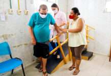 Secretaria da Saúde, segue com os atendimentos de Fisioterapia no Hospital Municipal de Salinas da Margarida