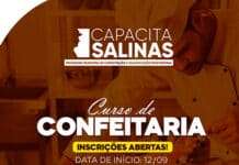 Abertas inscrições para Curso de Confeitaria em SALINAS DA MARGARIDA