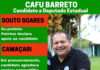 CAFU BARRETO, candidato a deputado estadual, PSD, recebe apoio de ex-prefeito do município de Souto Soares
