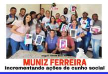 MUNIZ FERREIRA: Prefeitura disponibiliza, a servidores da Secretaria da Saúde, tablets para potencializar ações nessa área