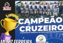 Cruzeiro de Muniz Ferreira sagra-se vencedor do Campeonato Municipal de S.A.JESUS