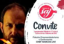 Lançamento de festival gastronômico leva chef Marcos Livi a Santo Antônio de Jesus