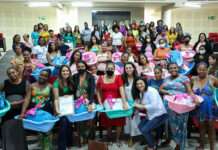 Prefeitura realizou entrega de kits de enxovais para gestantes acompanhadas pelos CRAS/PCF