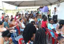 Prefeitura realizou, no Bairro Santa Madalena, lançamento do programa de regularização fundiária no município (REURB SAJ)