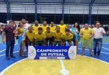 Paquitos aplica 5 X 1 sobre o Água Preta e leva título de campeão de futsal em Muniz Ferreira