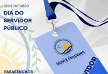 Gestão municipal parabeniza servidor municipal em seu dia: MUNIZ FERREIRA