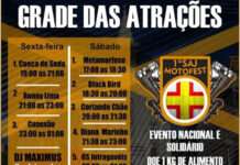 Várias atrações nos dias 18 a 20 de novembro, no 1o. Saj Motofest, em Santo Antonio de Jesus