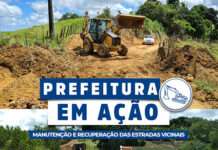 Recuperação e manutenção de estradas vicinais nos distritos e sede; uma das prioridades, em Muniz Ferrreira