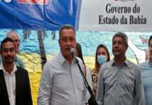 Governador inaugura segunda maior contenção de encosta da cidade