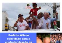 Prefeito Wilson convidado para a confraternização da vitória do Time de Lula, com Governador Rui Costa