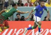 Camarões vence Brasil nos acréscimos, mas seleção brasileira vai para oitavas de final