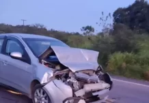 Prefeito e secretário de Cruz das Almas sofrem acidente na BR-101