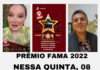 Helen Ganzarolli e Del Feliz abrilhantam a realização do Prêmio Fama 2022, no Vila Music, em S.A.JESUS