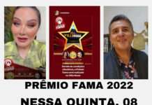 Helen Ganzarolli e Del Feliz abrilhantam a realização do Prêmio Fama 2022, no Vila Music, em S.A.JESUS